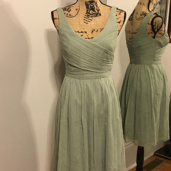 J. Crew | Dresses | Jcrew Silk Chiffon Heidi Dress | Poshmark